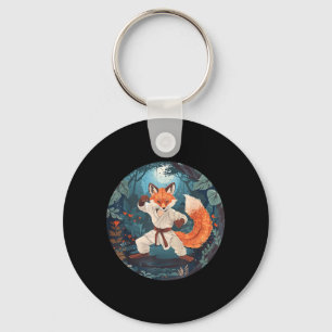 Llavero Taekwondo Fox Kickboxing Animall Jiu-Jitsu Kung Fu