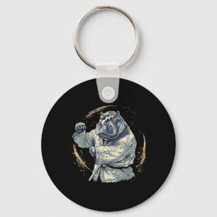 Llavero Taekwondo Hippo Kickboxing Animall Jiu-Jitsu Kung