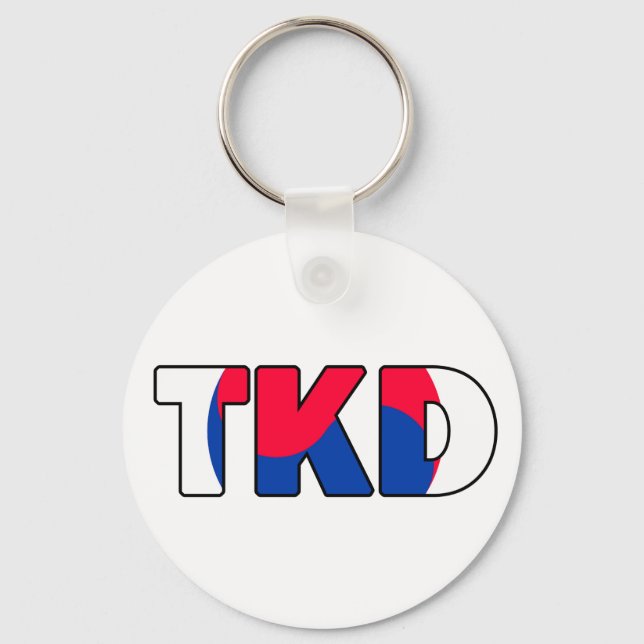 Llavero Taekwondo Keychain (Anverso)