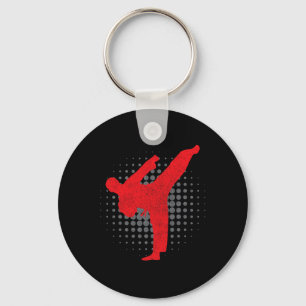 Llavero Taekwondo Kick Karate Boys Chicas arte marcial