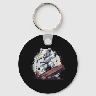 Llavero Taekwondo Koala Kickboxing Animall Jiu-Jitsu Kung