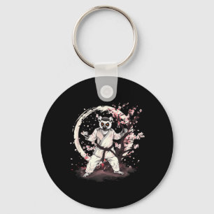 Llavero Taekwondo Lémur Kickboxing Animall Jiu-Jitsu Kung