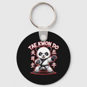 Llavero Taekwondo Panda - Divertido Tkd Coreano de MMA