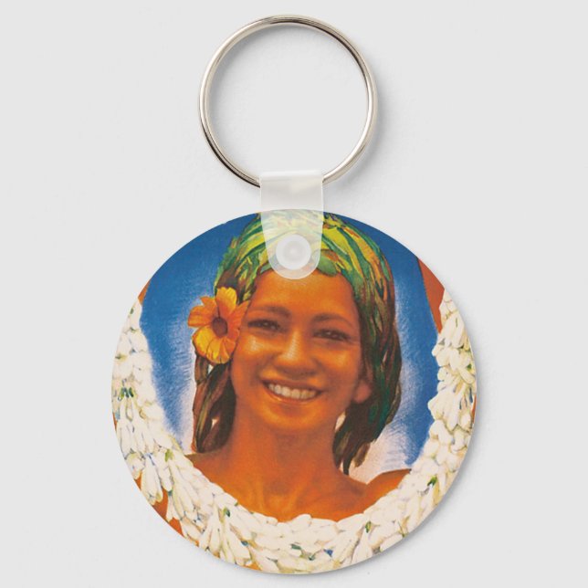 Llavero Tahiti ~ La Perle du Pacifique (Anverso)