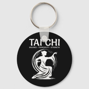Llavero Tai Chi Qigong Grulla Artes Marciales Yoga Meditac