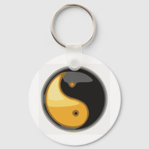 Llavero Taijitu_amarillo