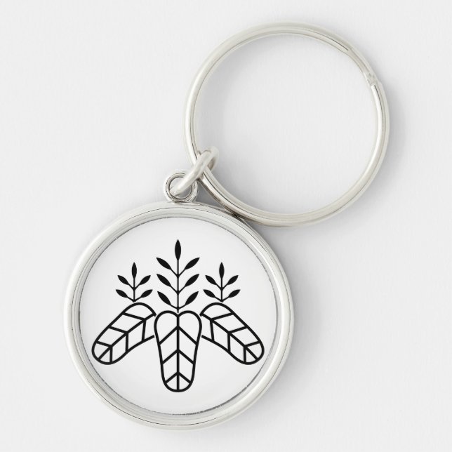 Llavero Taiko paulownia (Frente)