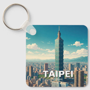 Llavero Taipei 101 Taiwán