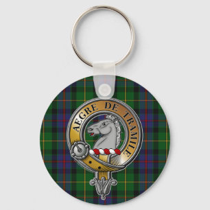 Llavero Tait Tartan & Badge