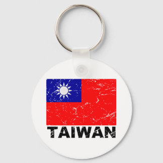Llavero Taiwan Vintage Flag