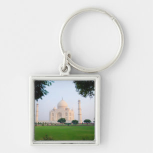 Llavero Taj Mahal al amanecer una de las maravillas del