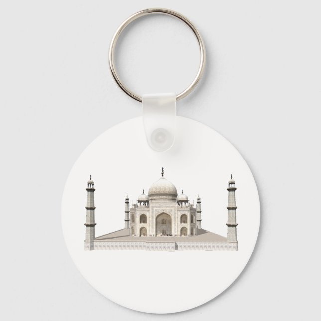 Llavero Taj Mahal: Modelo 3D: (Anverso)