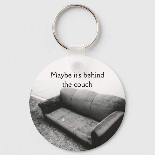 Llavero Tal vez esté detrás (Anverso)