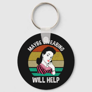 Llavero Tal Vez Jurar Ayudará A Divertir Curiosamente Sar