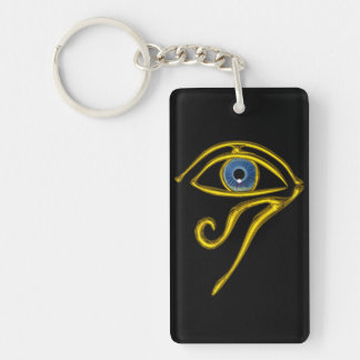 Llavero TALISMAN AZUL / OJO DE HORUS, Negro