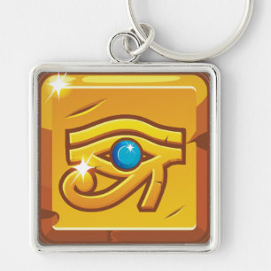 Llavero Talismán de protección del Ojo de Horus del Antigu