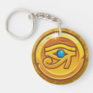 Llavero Talismán de Protección del Ojo de Horus del Antigu