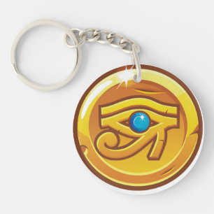 Llavero Talismán de protección del Ojo de Horus del Antigu