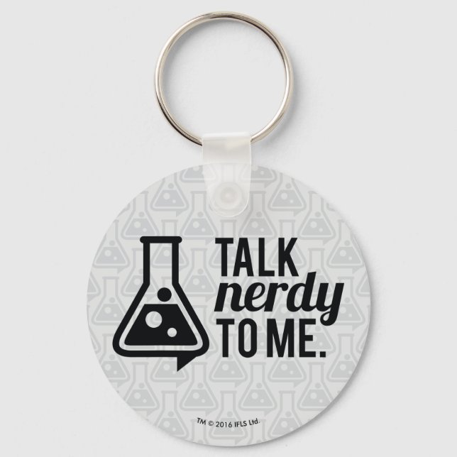 Llavero Talk Nerdy (Anverso)