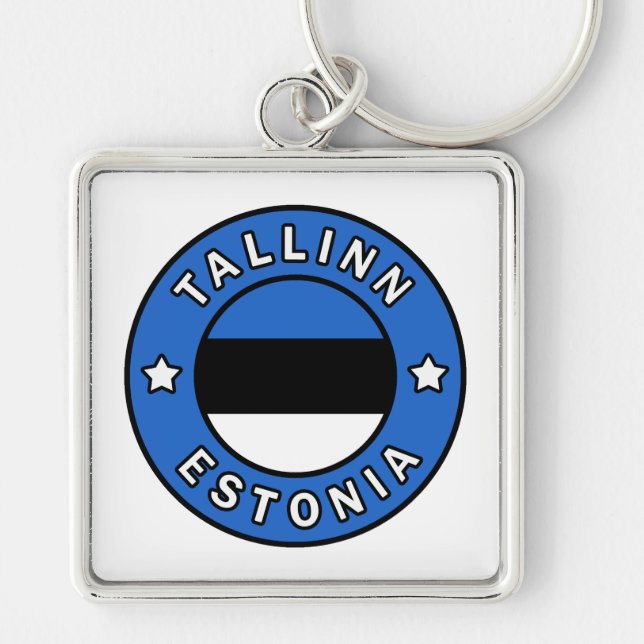 Llavero Tallín Estonia (Frente)