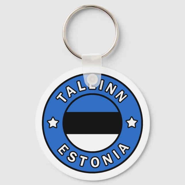 Llavero Tallín Estonia (Anverso)
