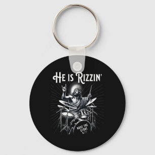 Llavero Tambor de percusión divertido Rizz él está Rizzin