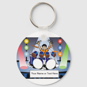 Llavero Tambor personalizado - Personalizado masculino