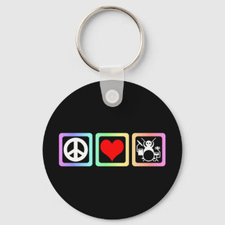 Llavero Tambores de amor por la paz