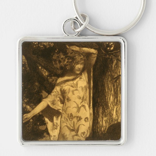 Llavero Tan atormentados guardianes de la luna de la noche (Frente)