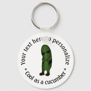 Llavero Tan Fresco Como Un Pepino Personalizado