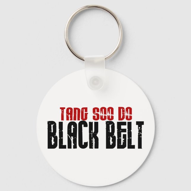Llavero Tang Soo Do Black Belt Karate (Anverso)