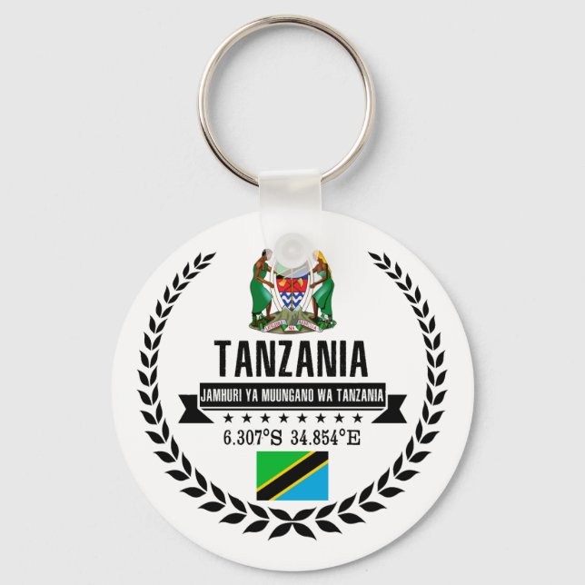 Llavero Tanzania (Anverso)