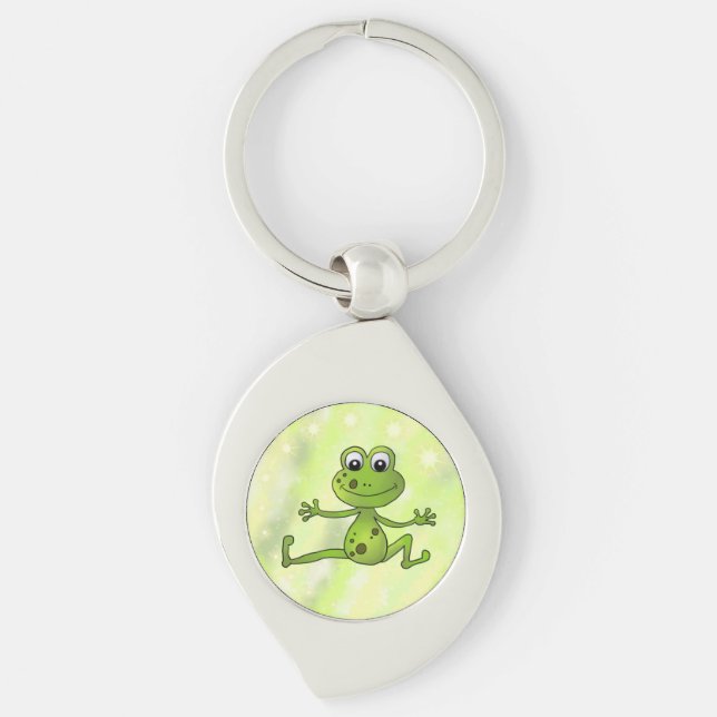 Llavero tanzender Frosch (Anverso)