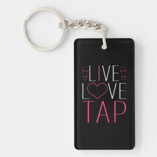 Llavero Tap Dance Live Love Tap Dancer Cloing