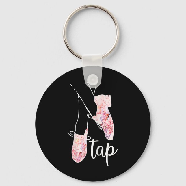Llavero Tap Dance Lover Tap Dancer Danzando Maestra (Anverso)