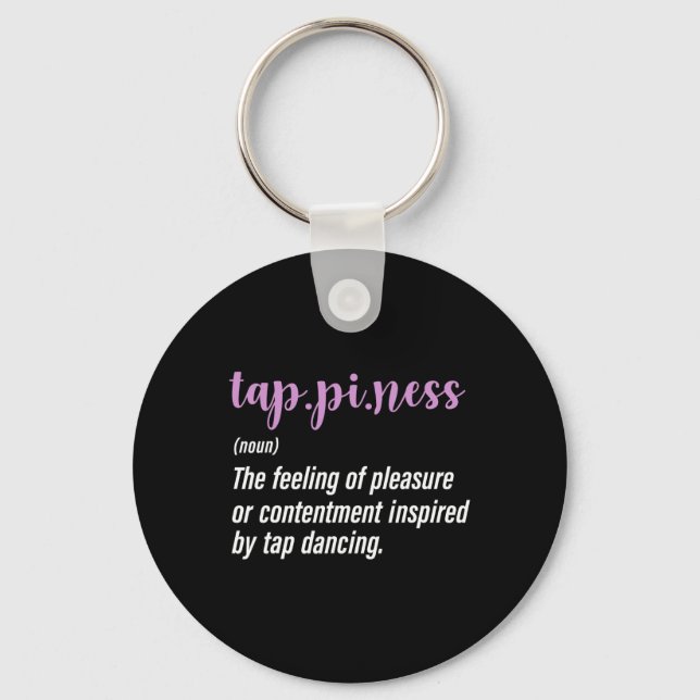 Llavero Tap Dance Tap Dance Dap Dance (Anverso)