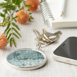 Llavero Tapa y Plumeria tradicionales de Hawaii