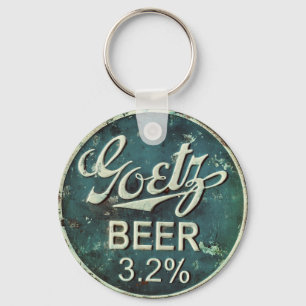 Llavero Tapón de frasco de cerveza rústica