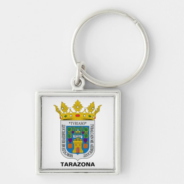 Llavero Tarazona (Aragón, España), escudo de armas (Frente)