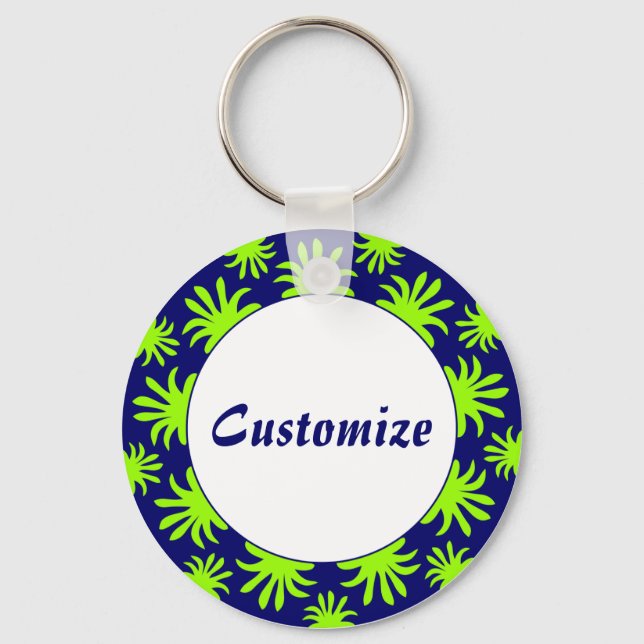 Llavero Tarde de la plantilla Triffids (Anverso)