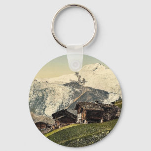Llavero Tarifa del Saas, vista alpina, Valais, Alpes de, S