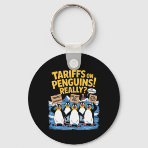 Llavero Tarifa Pingüinos Aletas Arriba Isla Heard Divertid