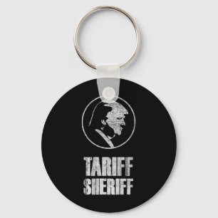 Llavero Tarifa Sheriff Divertido Presidente Trump Sátira P