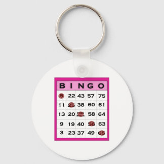 Llavero tarjeta bingo