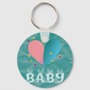 Llavero Tarjeta de Baby Shower
