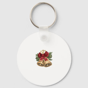 Llavero tarjeta de Navidad de gato atigrado vintage lindo