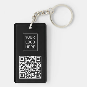 Llavero Tarjeta de presentación con código QR personalizad