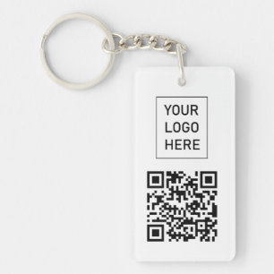 Llavero Tarjeta de presentación empresarial con código QR