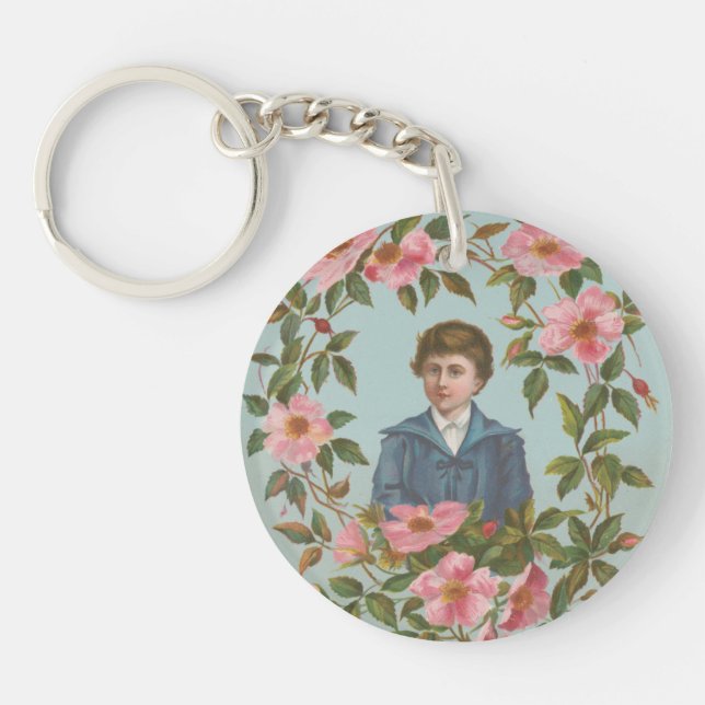 Llavero Tarjeta de San Valentín alemana antigua kitsch, 18 (Frente)