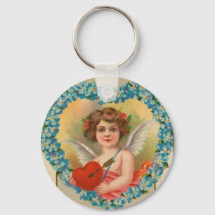 Llavero Tarjeta del Día de San Valentín antigua, Stecher L